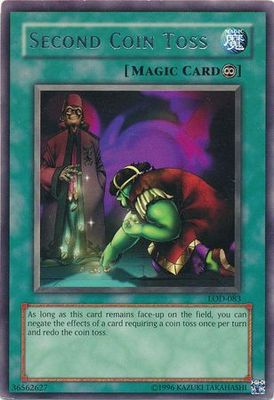 Second Coin Toss - LOD-083 - Rare Unlimited Legacy of Darkness [LOD] Unlimited Singles
