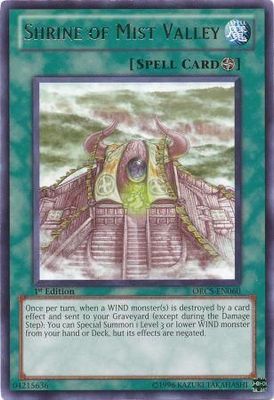 Shrine of Mist Valley - ORCS-EN060 - Rare 1st Edition Order of Chaos 1st Edition Singles (espanol)