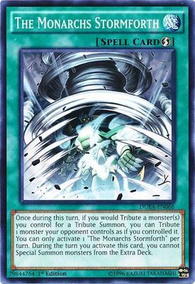 The Monarchs Stormforth - DUEA-EN066 - Common 1st Edition Duelist Alliance 1st Edition Singles