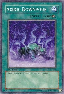 Acidic Downpour - PTDN-EN058 - Common 1st Edition Phantom Darkness [PTDN] Singles