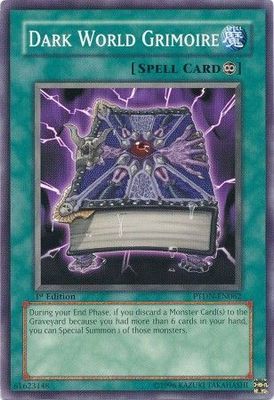 Dark World Grimoire - PTDN-EN062 - Common 1st Edition Phantom Darkness [PTDN] Singles