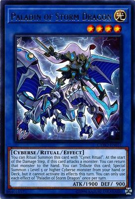 Paladin of Storm Dragon - CYHO-EN031 - Rare Unlimited Cybernetic Horizon Unlimited Singles