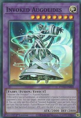 Invoked Augoeides - ETCO-EN040 - Super Rare 1st Edition Eternity Code 1st Edition Singles