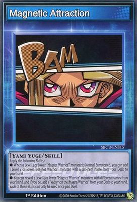 Magnetic Attraction - SBCB-ENS15 - Common 1st Edition Speed Duel Battle City Box 1st Edition Singles