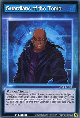 Guardians of the Tomb - SBCB-ENS06 - Common 1st Edition Speed Duel Battle City Box 1st Edition Singles