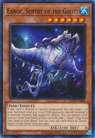 Eanoc, Sentry of the Ghoti - POTE-EN088 - Common Unlimited Power of the Elements Unlimited Singles