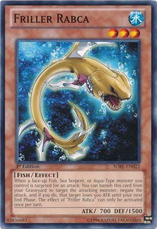 Friller Rabca - SDRE-EN022 - Common 1st Edition Structure Deck: Realm of the Sea Emperor 1st Edition Singles