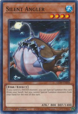 Silent Angler - LED9-EN008 - Common 1st Edition Legendary Duelists: Duels from the Deep 1st Edition Singles