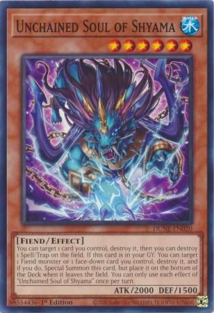 Unchained Soul of Shyama - DUNE-EN020 - Common 1st Edition Duelist Nexus 1st Edition Singles (espanol)