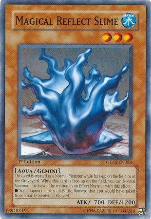 Magical Reflect Slime - GLAS-EN028 - Common 1st Edition Gladiator&#39;s Assault [GLAS] 1st Edition Singles