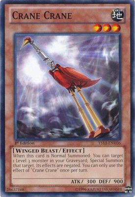 Crane Crane - YS13-ENV06 - Common 1st Edition Starter Deck: Super Starter: V for Victory [YS13]