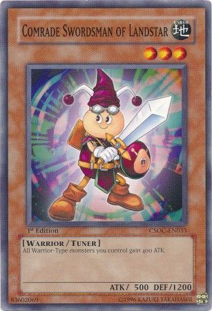 Comrade Swordsman of Landstar - CSOC-EN033 - Common 1st Edition Crossroads of Chaos [CSOC] 1st Edition Singles
