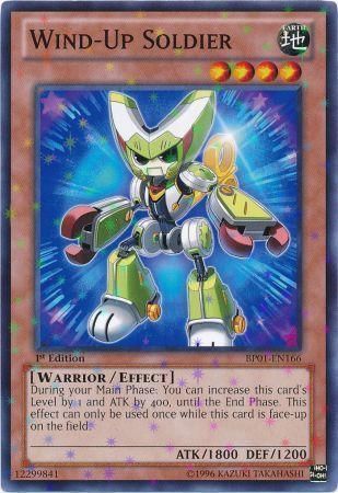 Wind-Up Soldier - BP01-EN166 - Starfoil Rare 1st Edition Battle Pack: Epic Dawn 1st Edition Starfoil Singles