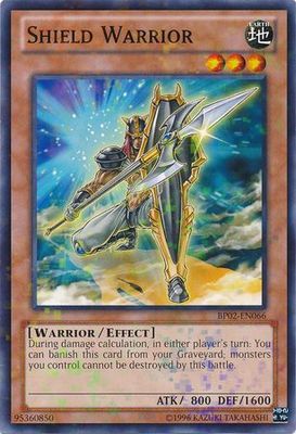 Shield Warrior - BP02-EN066 - Mosaic Rare Unlimited Battle Pack 2: War of the Giants Mosaic Rare Unlimited Singles