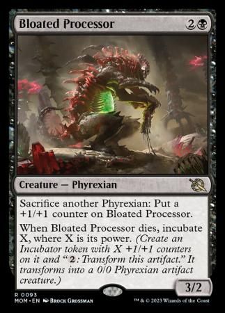 Bloated Processor 0093 March of the Machine Singles