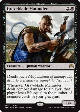 Graveblade Marauder 101/272 - Magic Origins Singles
