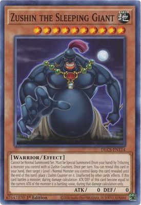 Zushin the Sleeping Giant - DLCS-EN114 - Common 1st Edition Dragons of Legend The Complete Series 1st Edition Singles (espanol)