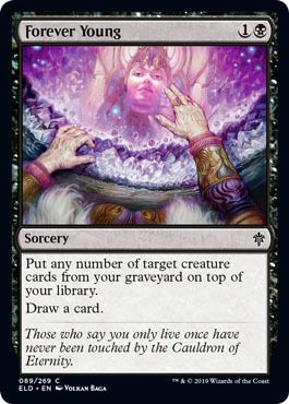 Forever Young 089/269 - Throne of Eldraine Singles