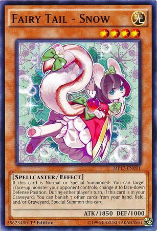 Fairy Tail - Snow - MP17-EN091 - Common 1st Edition 2017 Mega-Tins 1st Edition Singles (espanol)