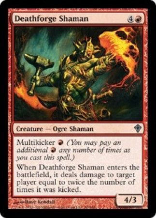 Deathforge Shaman 80/145 - Worldwake Singles
