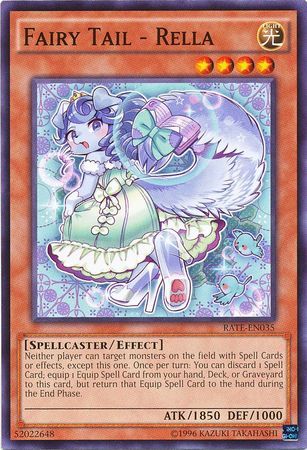 Fairy Tail - Rella - RATE-EN035 - Common Unlimited Raging Tempest Unlimited Singles