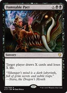 Damnable Pact 108/309 Commander 2017 Singles