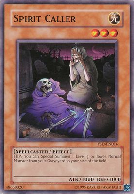 Spirit Caller - YSD-EN016 - Common Unlimited Starter Deck: GX (2006) [YSD] Unlimited Singles