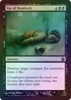 Sip of Hemlock - Foil Theros Foil Singles