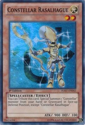 Constellar Rasalhague - HA07-EN042 - Super Rare 1st Edition Hidden Arsenal 7: Knight of Stars 1st Edition Singles
