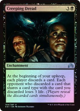 Creeping Dread 104/297 - Foil Shadows over Innistrad Foil Singles (Español)