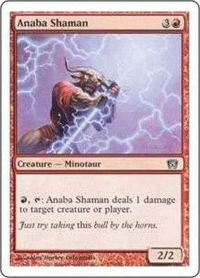 Anaba Shaman MTG 8th Edition Singles 175/350