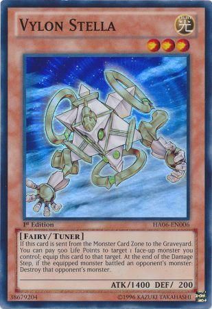 Vylon Stella - HA06-EN006 - Super Rare 1st Edition Hidden Arsenal 6: Omega Xyz 1st Edition Singles (espanol)