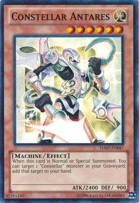 Constellar Antares - HA07-EN047 - Super Rare Unlimited Hidden Arsenal 7: Knight of Stars Unlimited Singles