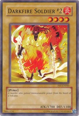 Darkfire Soldier #2 - PSV-045 - Common Unlimited Pharaoh&#39;s Servant [PSV] Unlimited Singles