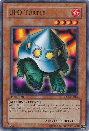 UFO Turtle - 5DS1-EN016 - Common 1st Edition Starter Deck: 5D&#39;s (2008) 1st Edition Singles