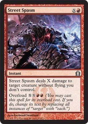 Street Spasm Return to Ravnica Singles