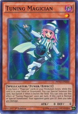 Tuning Magician - PEVO-EN020 - Super Rare 1st Edition Pendulum Evolution Singles