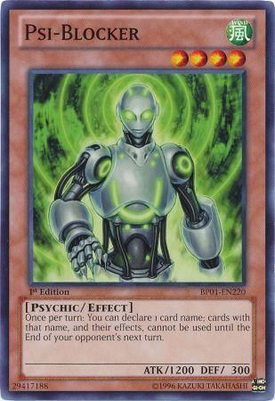 Psi-Blocker - BP01-EN220 - Common 1st Edition Battle Pack: Epic Dawn 1st Edition Singles (espanol)
