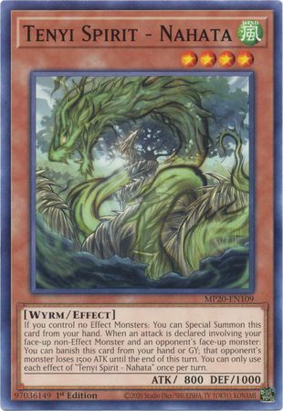 Tenyi Spirit - Nahata - MP20-EN109 - Common 1st Edition 2020 Mega-Tin: Lost Memories 1st Edition Singles