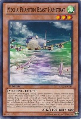 Mecha Phantom Beast Hamstrat - BP02-EN124 - Common 1st Edition Battle Pack 2: War of the Giants 1st Edition Singles