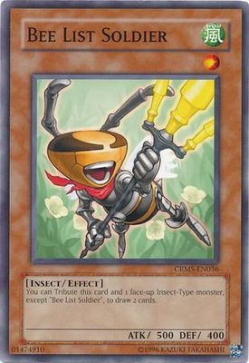Bee List Soldier - CRMS-EN036 - Common Unlimited Crimson Crisis [CRMS] Unlimited Singles