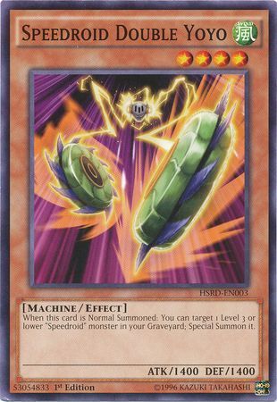 Speedroid Double Yoyo - HSRD-EN003 - Common 1st Edition High-Speed Riders 1st Edition Singles