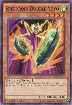 Speedroid Double Yoyo - HSRD-EN003 - Common 1st Edition High-Speed Riders 1st Edition Singles