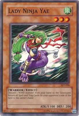 Lady Ninja Yae - AST-030 - Common Unlimited Ancient Sanctuary [AST] Unlimited Singles