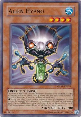 Alien Hypno - GLAS-EN035 - Common Unlimited Gladiator&#39;s Assault [GLAS] Unlimited Singles