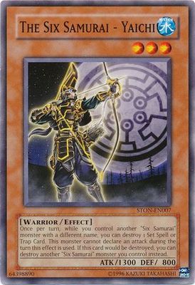 The Six Samurai - Yaichi - STON-EN007 - Common Unlimited Strike of Neos [STON] Unlimited Singles