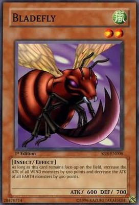Bladefly - SD8-EN008 - Common 1st Edition Structure Deck: Lord of the Storm [SD8] 1st Edition Singles