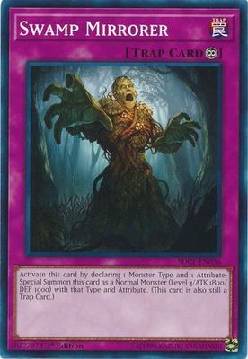 Swamp Mirrorer - SDCL-EN036 - Common 1st Edition Cyberse Link Singles (espanol)