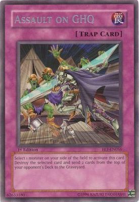 Assault on GHQ - FET-EN056 - Rare 1st Edition Flaming Eternity [FET] 1st Edition Singles200