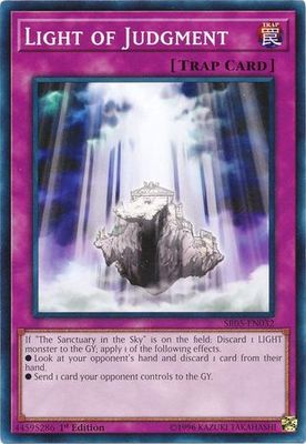 Light of Judgment - SR05-EN032 - Common 1st Edition Wave of Light Singles